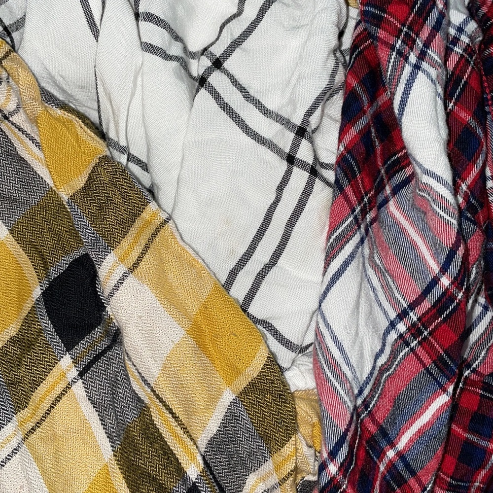 Set of 3 Flannels